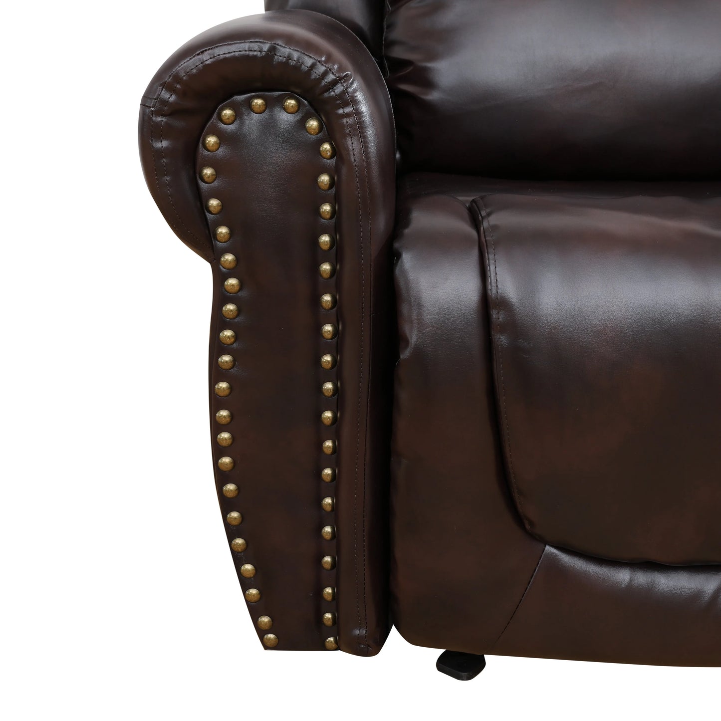 Espresso Semi-PU Leather Unit Sofa image 5