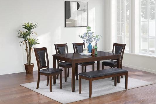 F2635 6-Piece Dining Set by Poundex