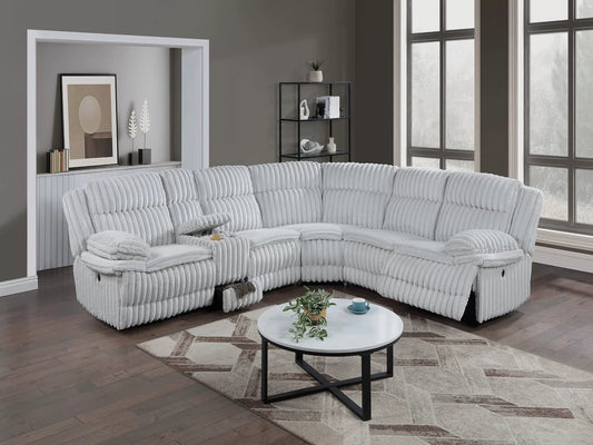 Poundex F8132 manual motion sectional