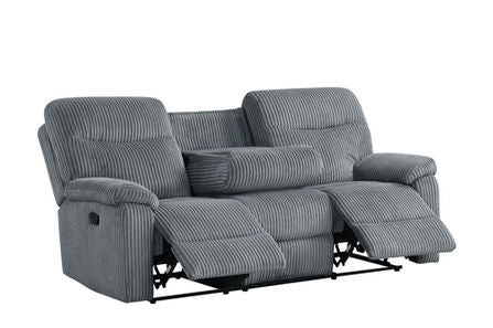 Bravo Dark Grey Power Reclining Sofa
