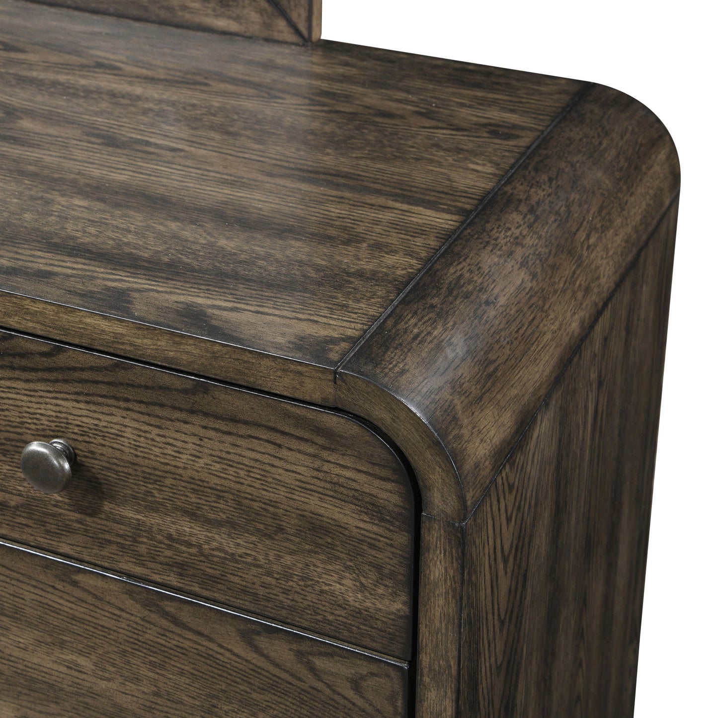 Rex - Mirror - Walnut Brown