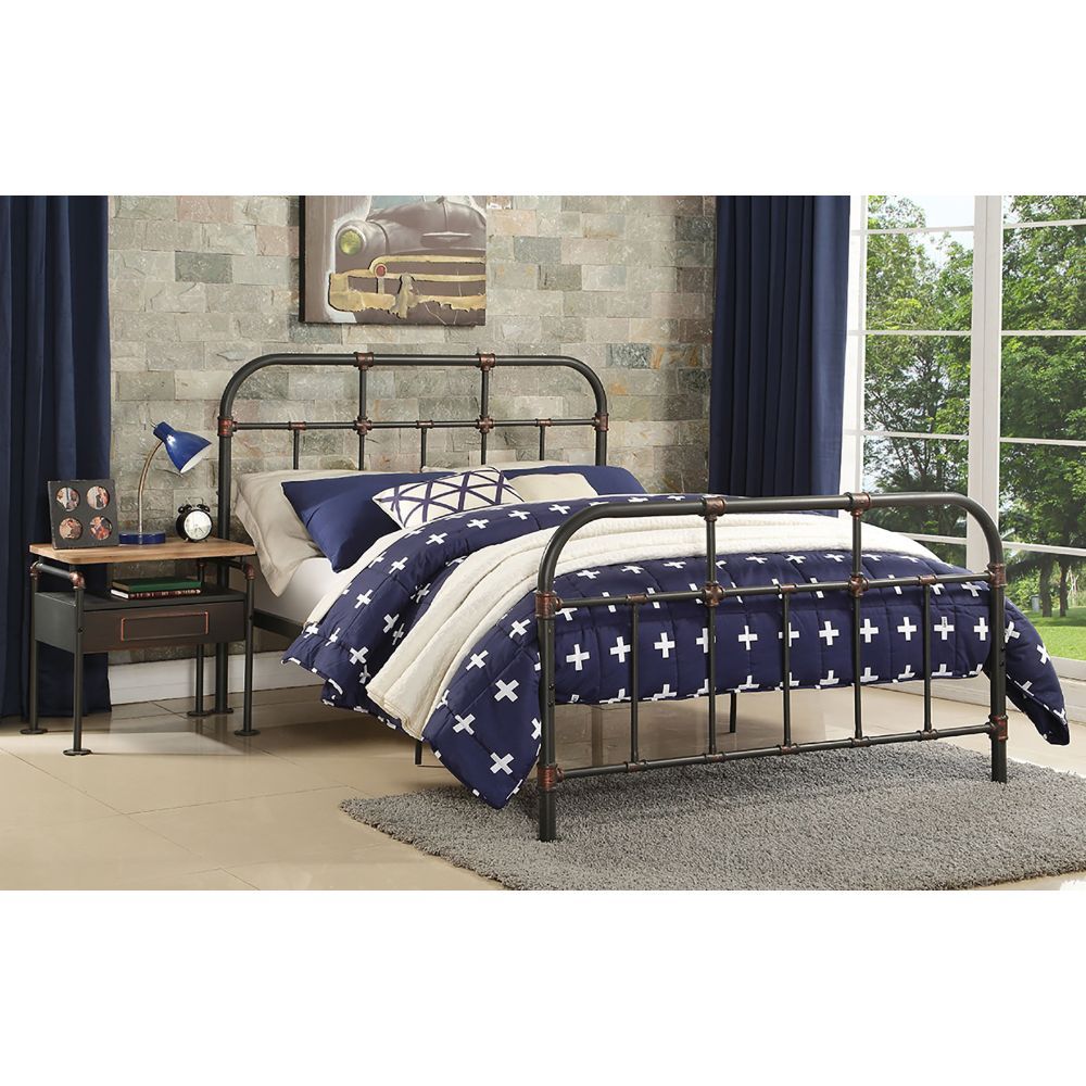 Nicipolis - Full Bed - Sandy Gray