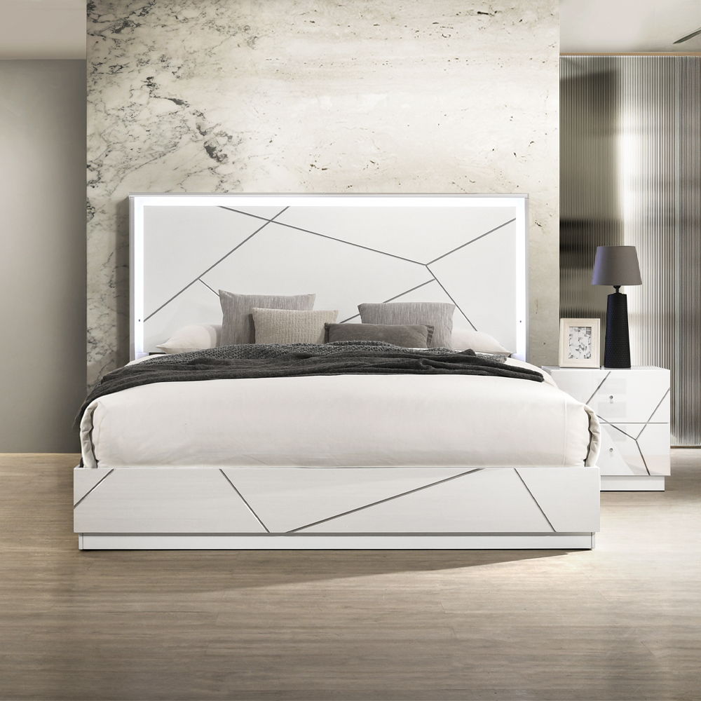 Esther - Bed With LED