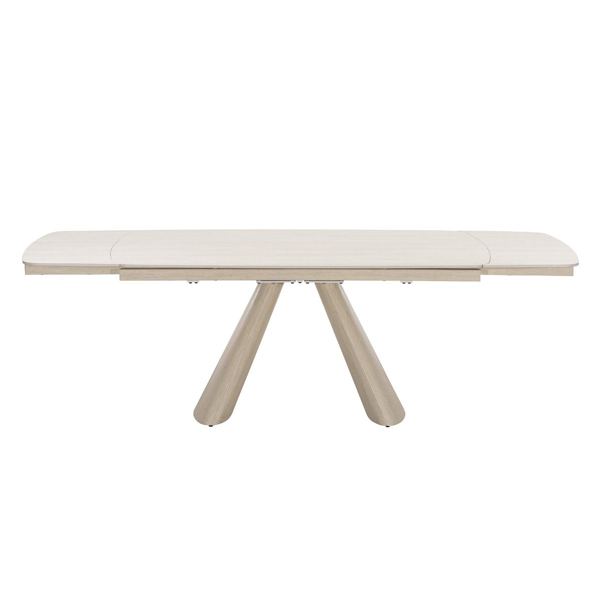 Cassian - Dining Table With Ceramic Top - Cream
