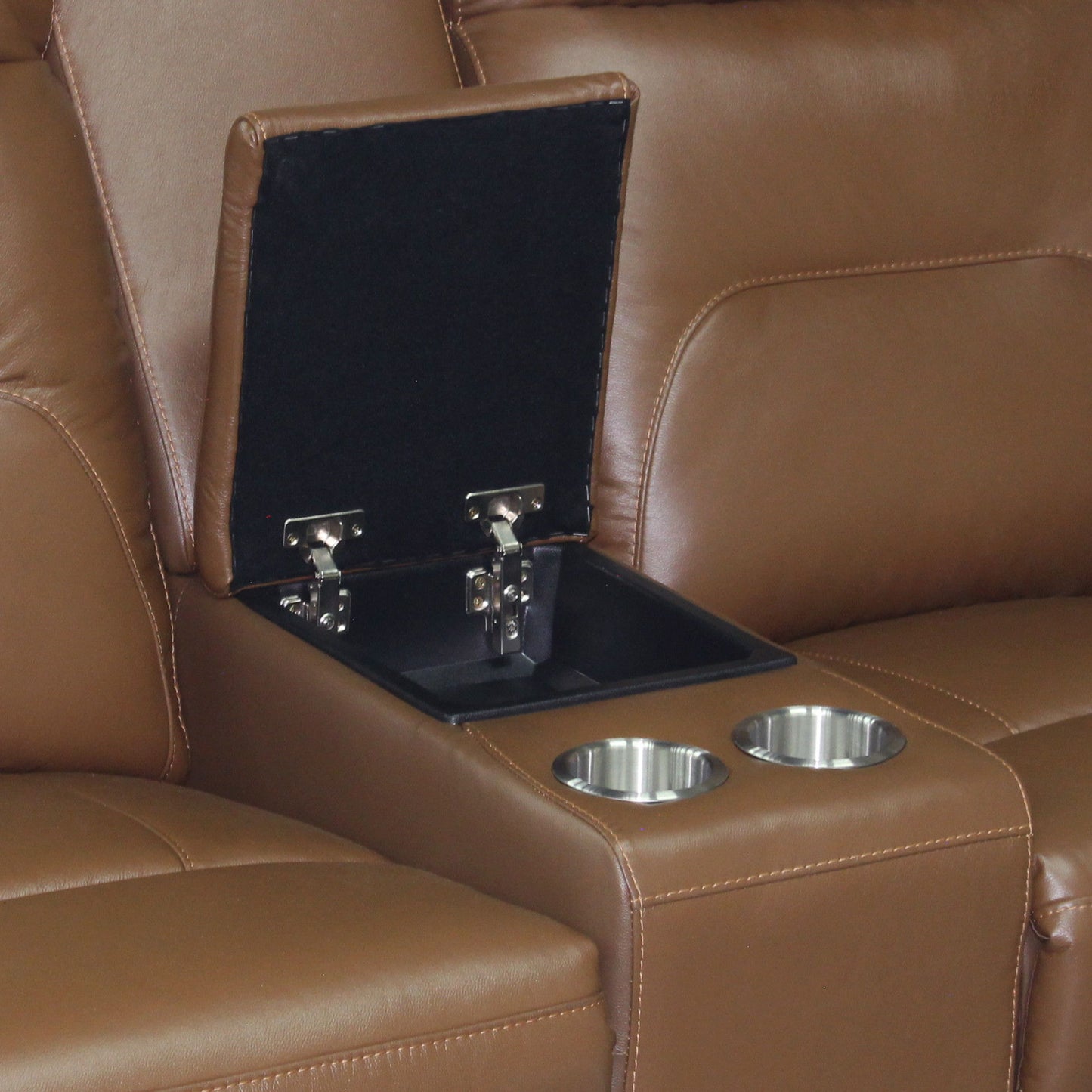 Keldon - Reclining Console Loveseat