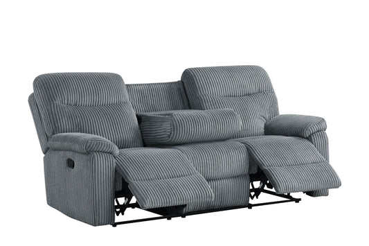 Bravo Dark Grey Power Reclining Sofa