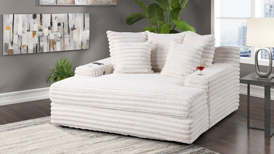 Jesse Beige chaise