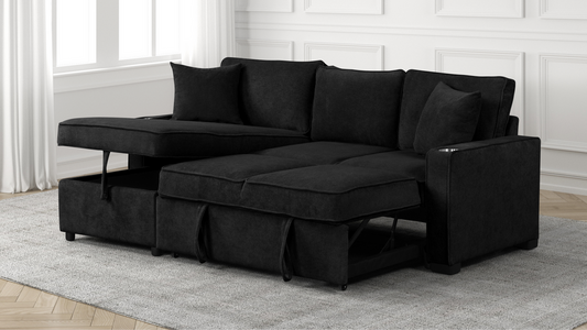 Lunas Black sectional