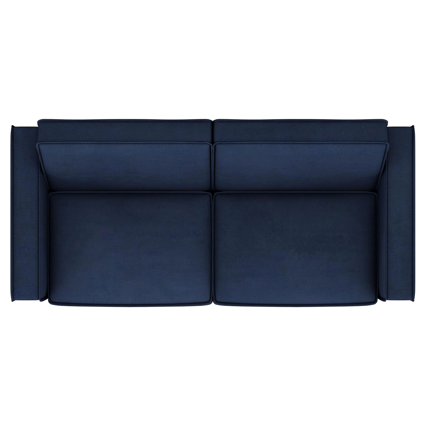 Gretchen Multipurpose Upholstered Convertible Sleeper Sofa Bed Navy Blue