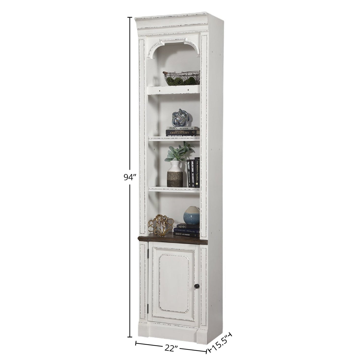 PROVENCE 22 IN. OPEN TOP BOOKCASE