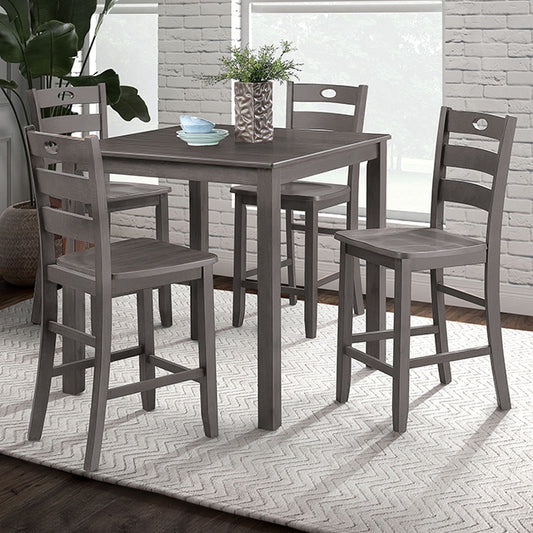 Lubbock - 5 Pc. Counter Ht. Table Set