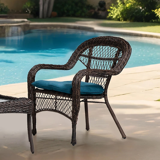 Oliveri - Wicker Stacking Chair - 2Pc/Stack