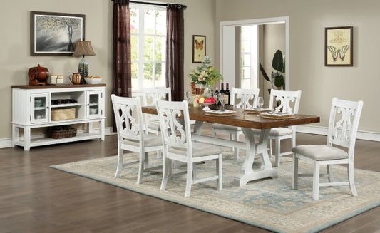 Auletta - 7 Pc Dining Table Set