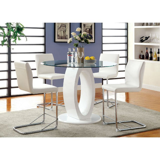 Lodia - 5 Pc Counter Ht Table Set