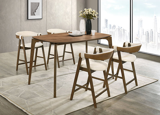 Ebikon - 5 Pc Counter Ht Table Set