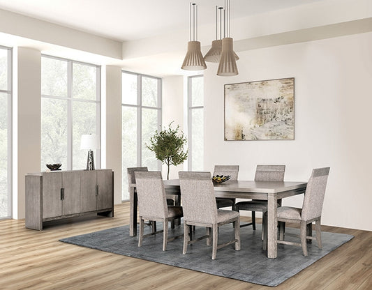 Gristalt - 7 Pc Dining Table Set