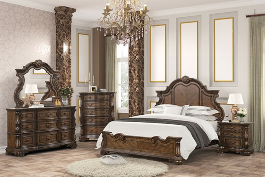 Leovanni - 4 Pc Queen Bedroom Set