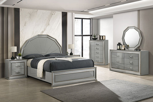 Cassiopeia - 4 Pc Queen Bedroom Set