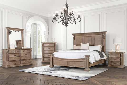 Seven Oaks - 4 Pc Queen Bedroom Set