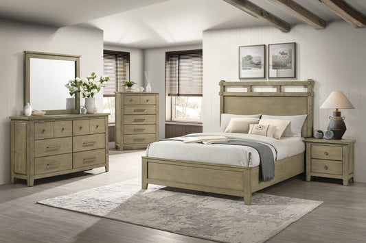 Hazlewood 5-piece Queen Bedroom Set Vineyard Oak