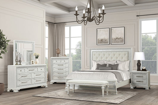 Stella Mia - 5 Pc Queen Uph Bedroom Set