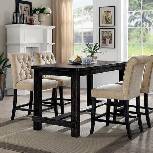 Sania - 5 Pc Counter Ht Table Set