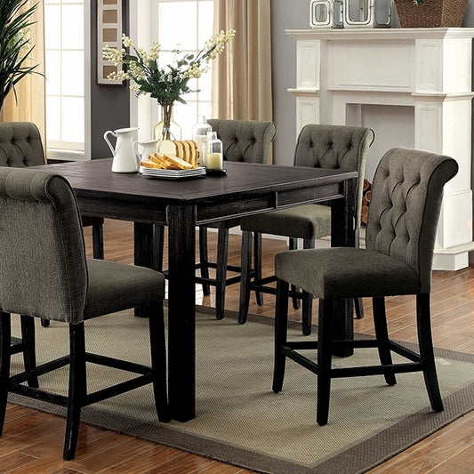 Sania - 7 Pc Counter Ht Table Set
