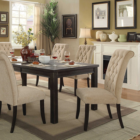 Sania - 7 Pc Dining Table Set