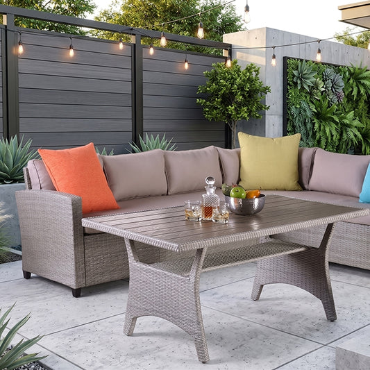 Kimana - 3 PC. Patio Dining Set