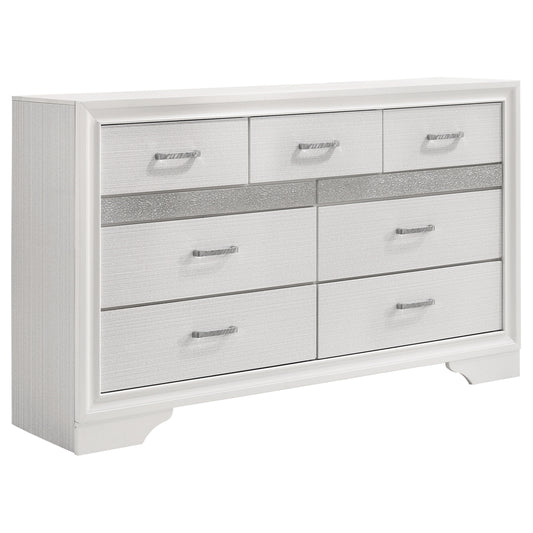 Miranda 9-drawer Dresser White