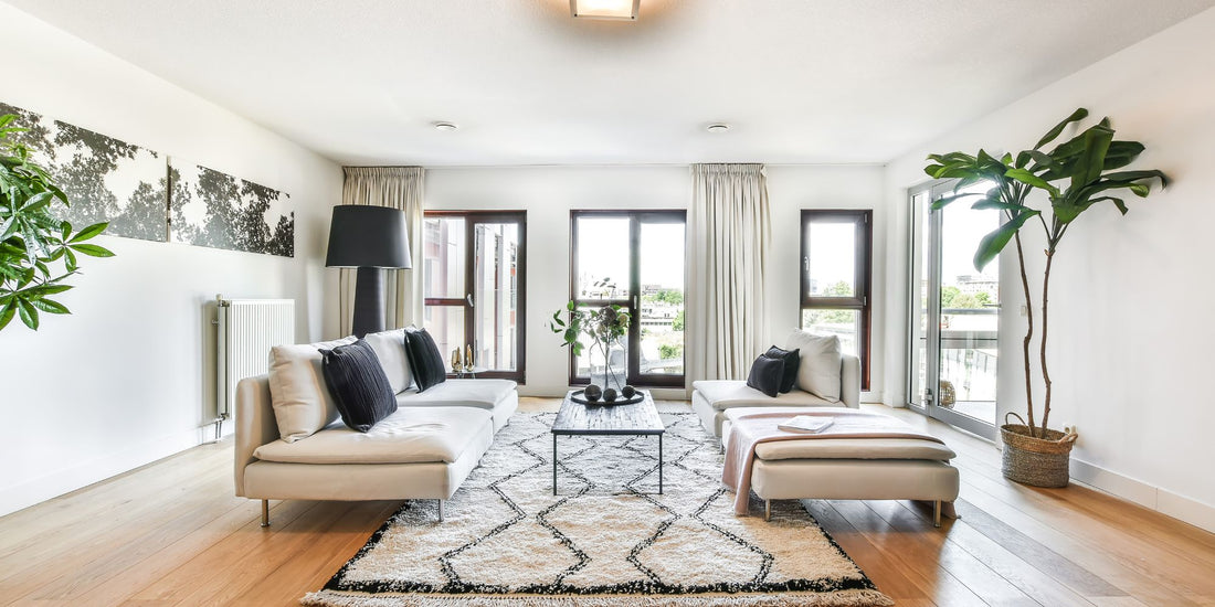 open space living room