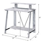 Nypho - Writing Desk - Antique White & Black