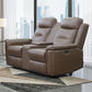 Keldon - Reclining Console Loveseat