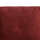97" Wide Red Flannelette L-Shaped Living Room Sectional Sofa Set — image 12