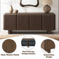 Lanza - Console Table - Dark Walnut