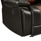 Nikko - Console Loveseat With Dual Recliners