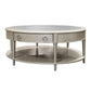 Kasa - Coffee Table - Sintered Stone Top & Champagne