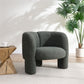 Pemba - Accent Chair - Green Tweed
