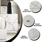Esther - Nightstand - White / Silver