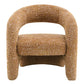 Pelia - Accent Chair - Orange Tweed
