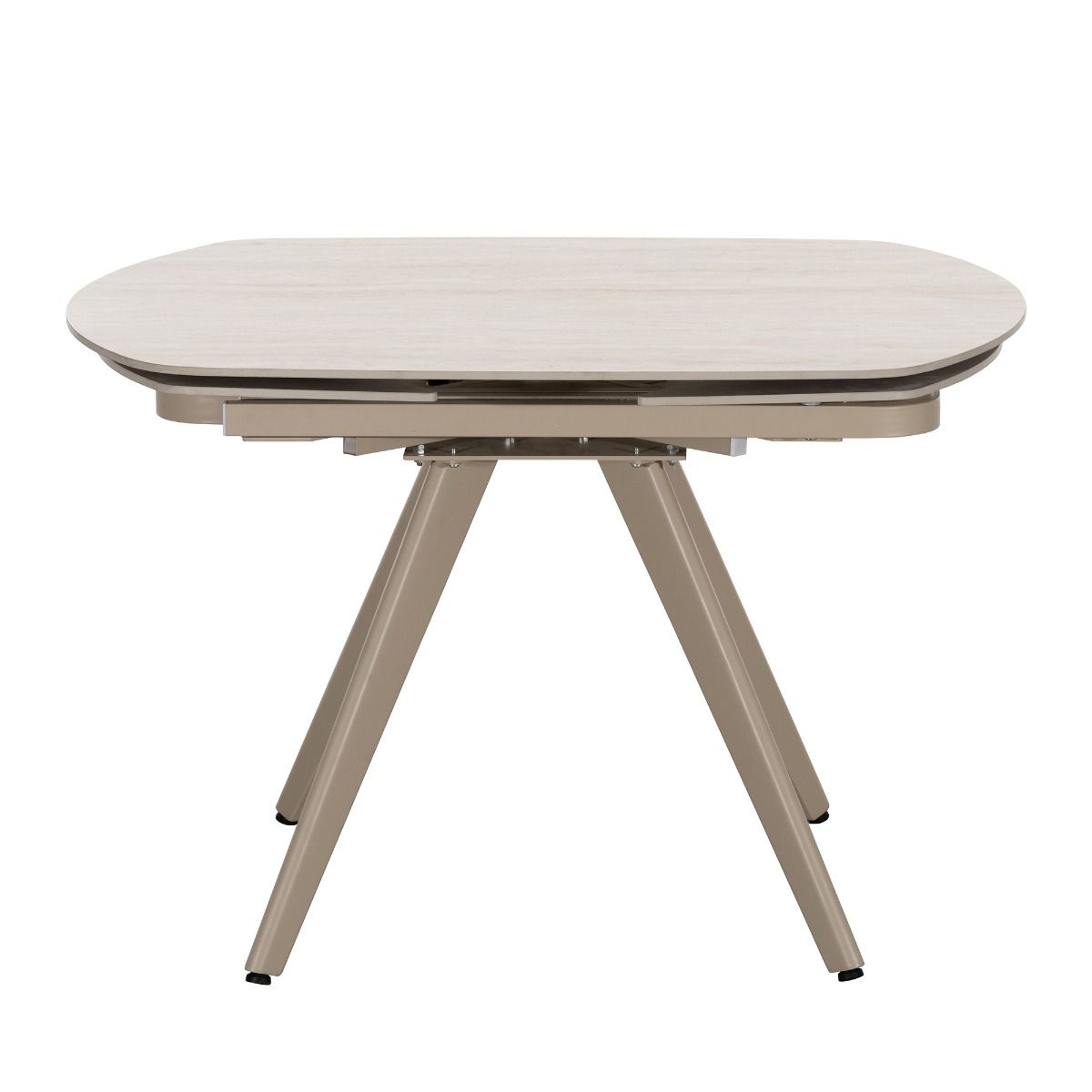 Bexley - Dining Table With Ceramic Top - Cream