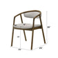 Delina - Side Chair - Walnut
