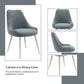 Laela - Side Chair (Set of 2) - Light Blue Boucle & White
