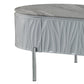 Yukino - Coffee Table - Gray High Gloss & Chrome