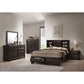 Merveille - Eastern King Bed With Storage - Espresso