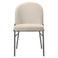 Lark - Side Chair (Set of 2) - White / Black