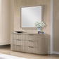 Leanna - Mirror - Light Oak