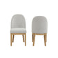Essence - Upholstered Curved Back Chair