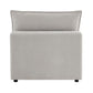 Marisa - Modular Armless Chair - Beige Boucle