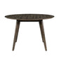 Rex - 48" Round Dining Table - Walnut Brown